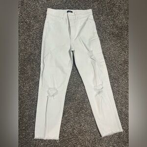 Express super high waisted mom jean